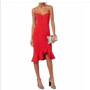 NICHOLAS FLIP HEM BRA DRESS